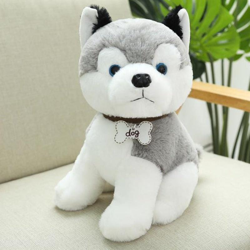 Peluche Chien Loup Coco Le Monde Du Tipi