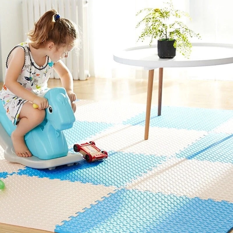 Puzzle Tapis Sol Multicolore