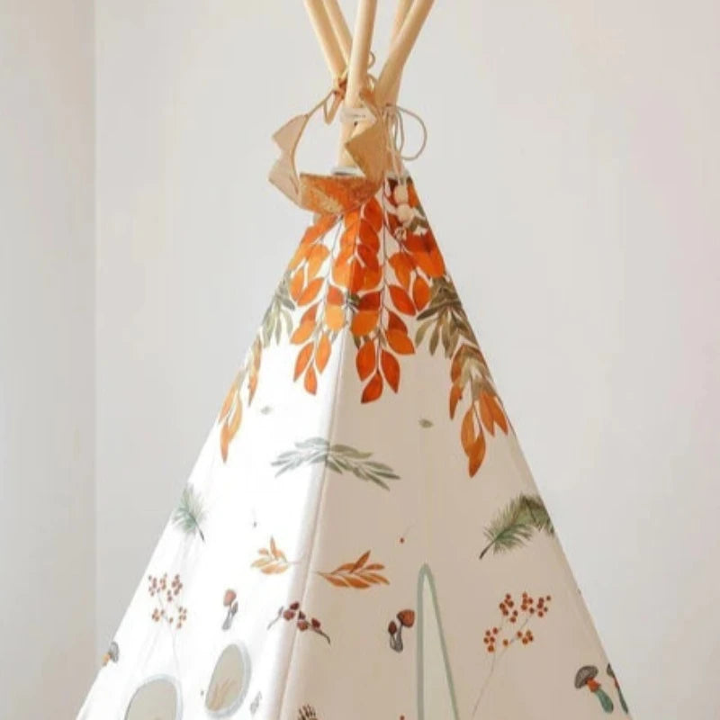 tipi-chambre-garçon-motif-foret