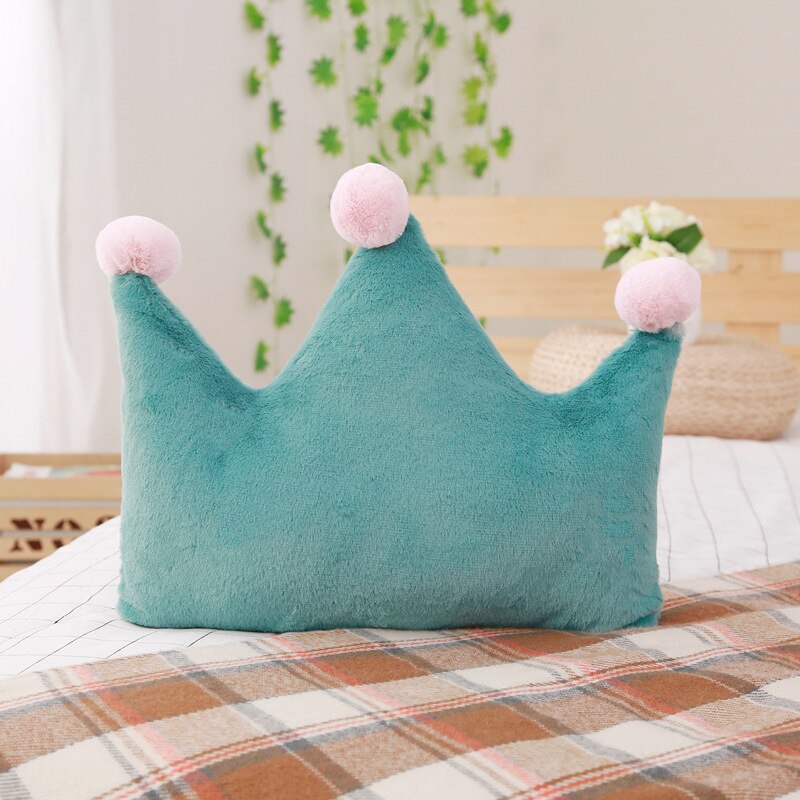 coussin-couronne-vert-et-rose