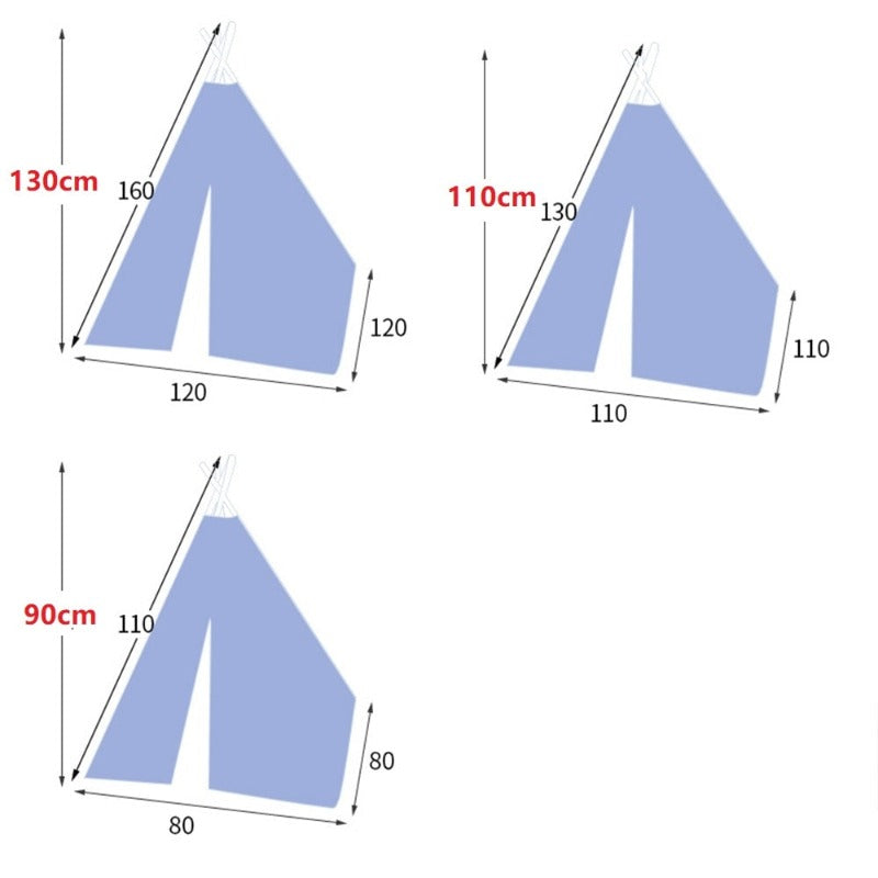 dimensions-tipi-enfant-motif-etoile