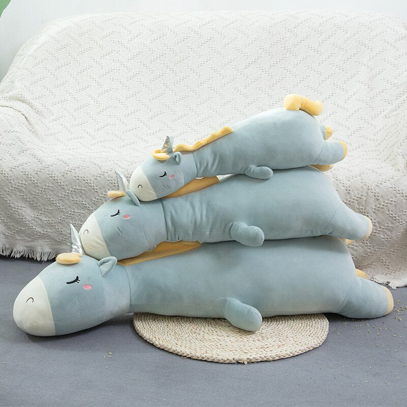 peluche-licorne-geante-bleue