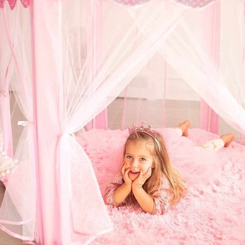 tente-fille-rose-chateau-princesse