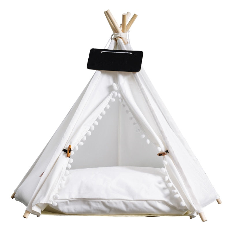 tipi-niche-chat-blanc