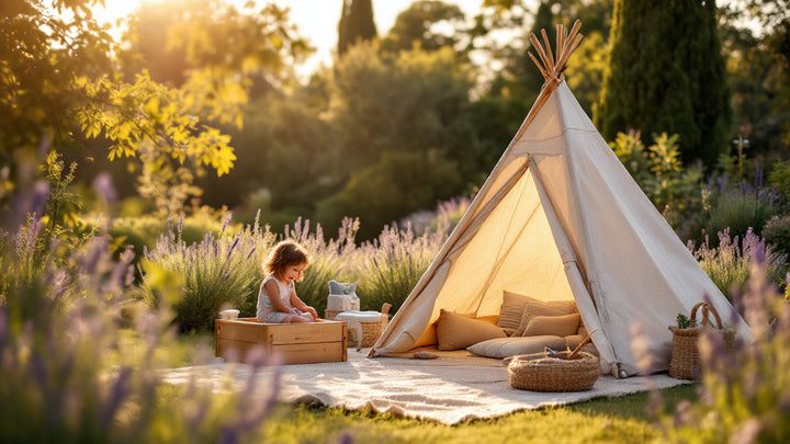 Espace jeu enfant au jardin : 12 idées pour aménager un coin qui dure