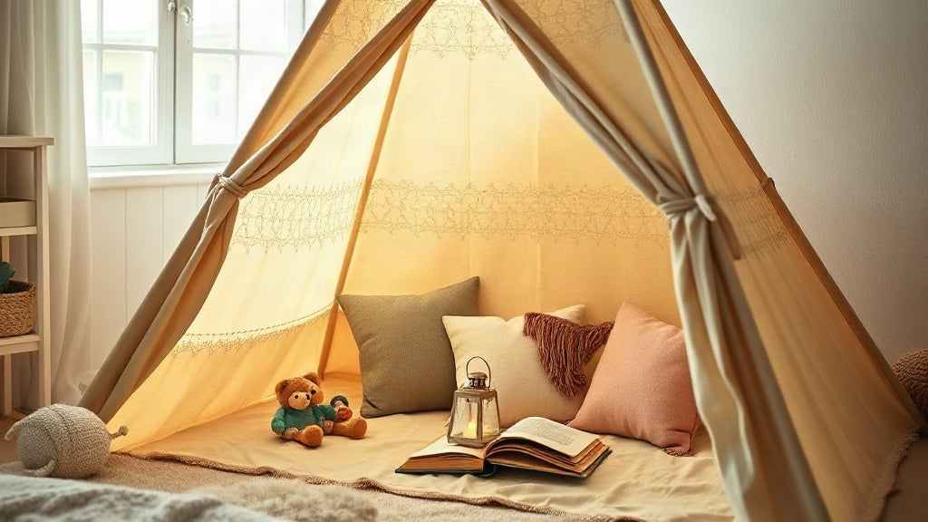 Comment organiser des activités pour enfants à l'intérieur d'un tipi ?