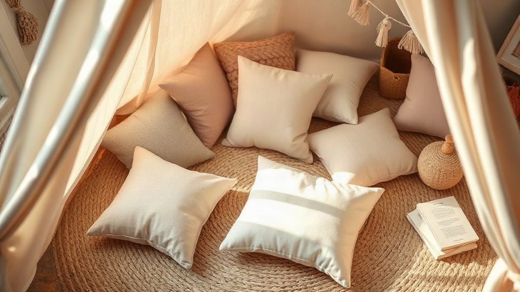 Guide des coussins pour tipi : tout ce qu'il faut savoir pour bien choisir