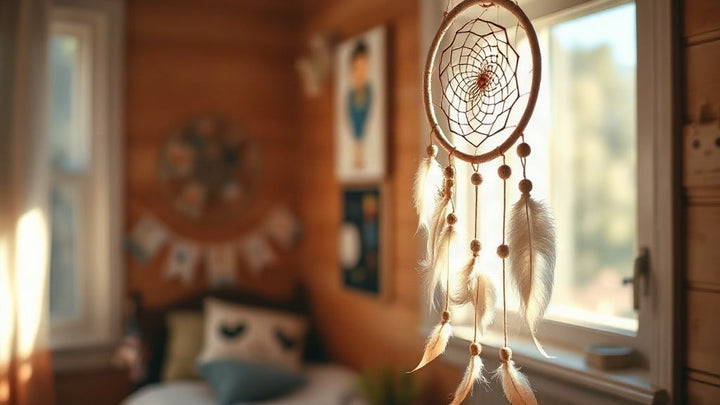 Attrape-rêve à plume : où accrocher votre précieux talisman ?