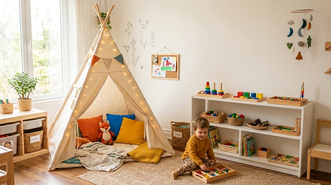 Pédagogie Montessori à la Maison : Comment Aménager l'Espace de Votre Enfant ?