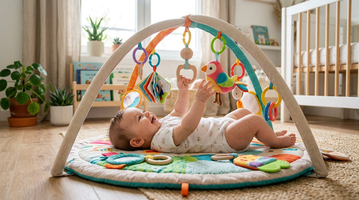 Tapis d'Éveil Bébé : Guide Complet pour Bien le Choisir selon l'Âge