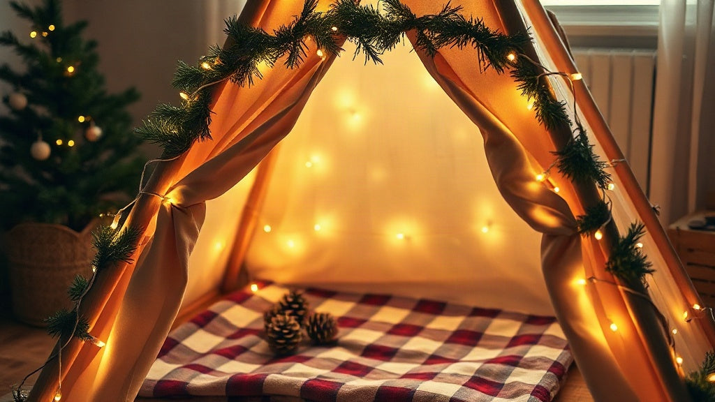Décoration de Noël : Les Incontournables pour Sublimer Votre Tipi