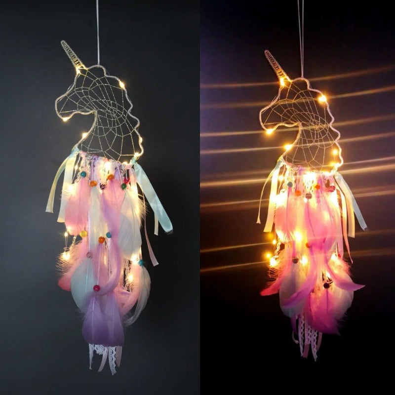 Attrape-reves-Licorne-Lumiere-LED