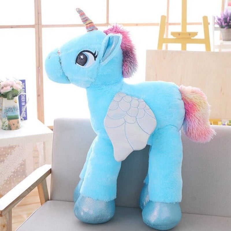 Grande-Peluche-Licorne-Bleue-Nimbus