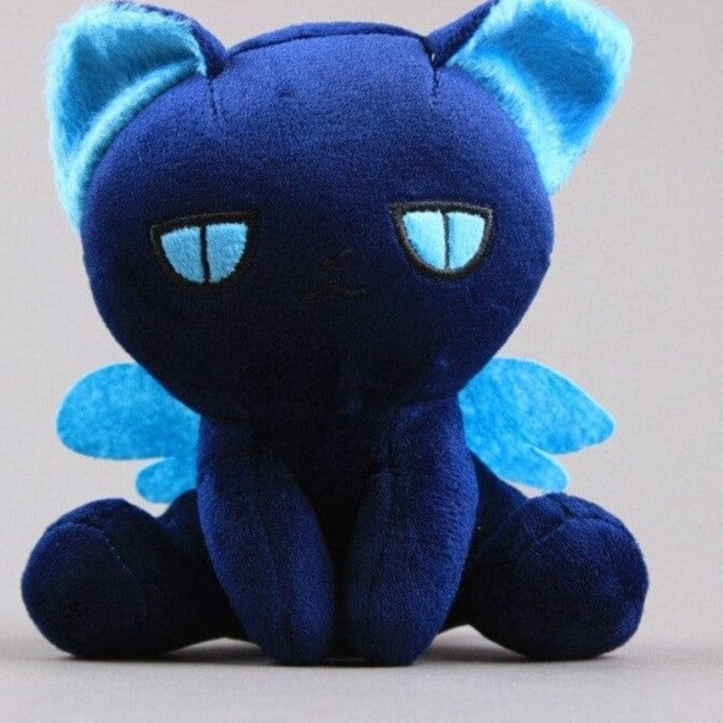 Peluche-Chat-Bleu-Plume