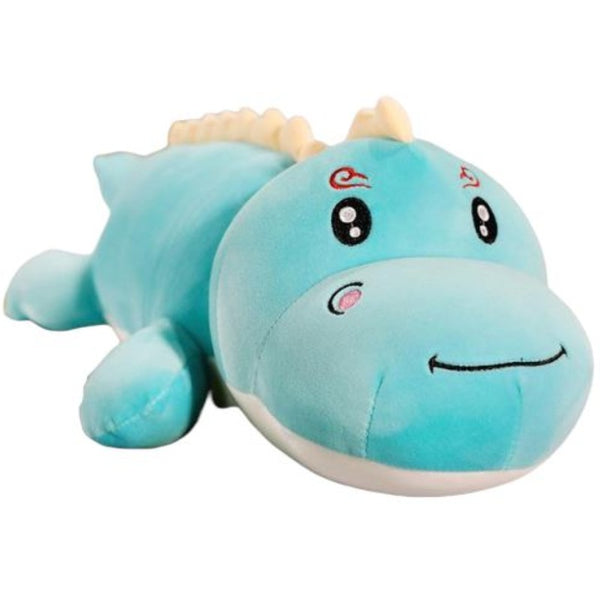 Peluche-Dinosaure-Bleu-yeux-ouverts