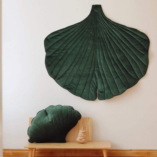 Tapis-feuille-en-velours-cotele-VertGinkgo