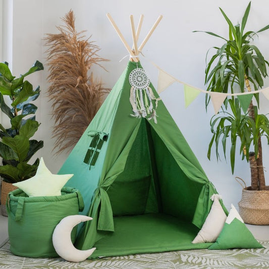 Tipi-Indien-Garcon-vert