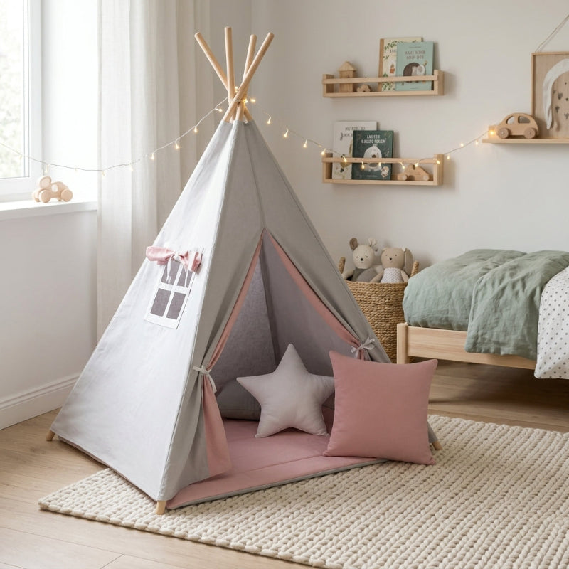 Tipi-chambre-Fille-gris-rose