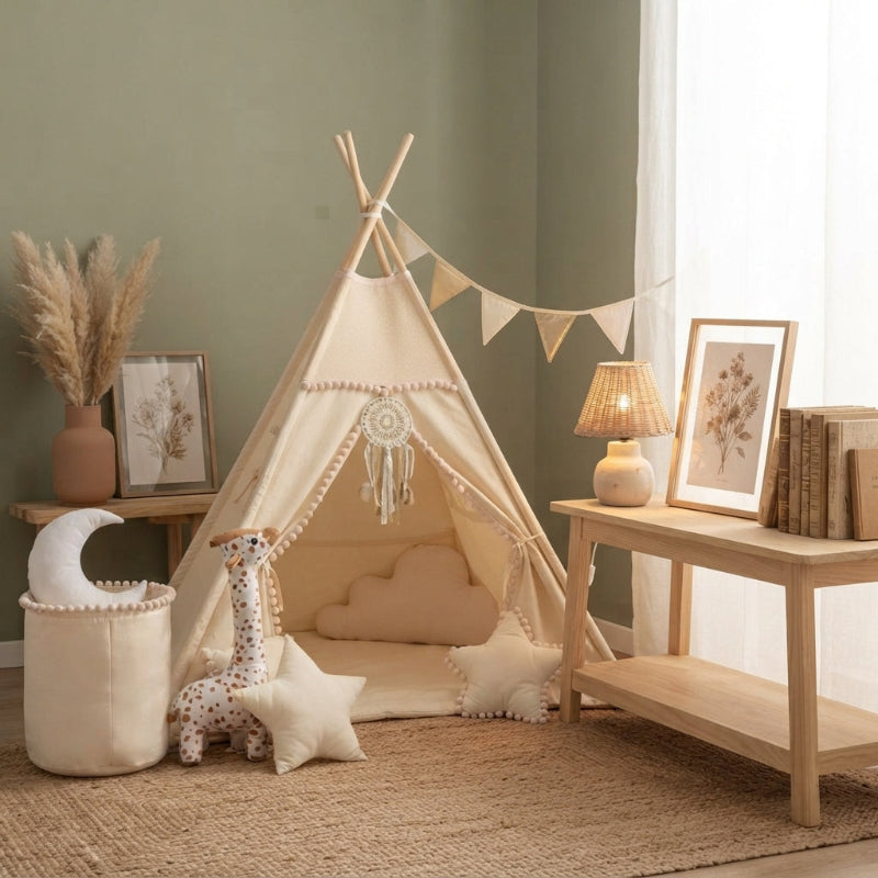Tipi-enfant-couleur-beige-deco-chambre