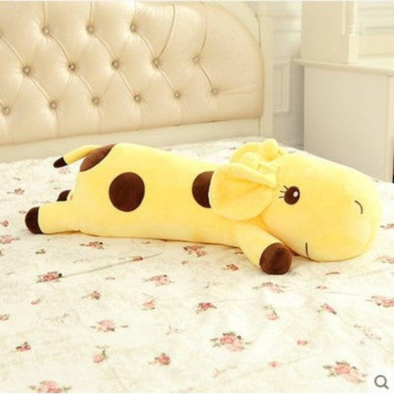 peluche-girafe-bebe-jaune