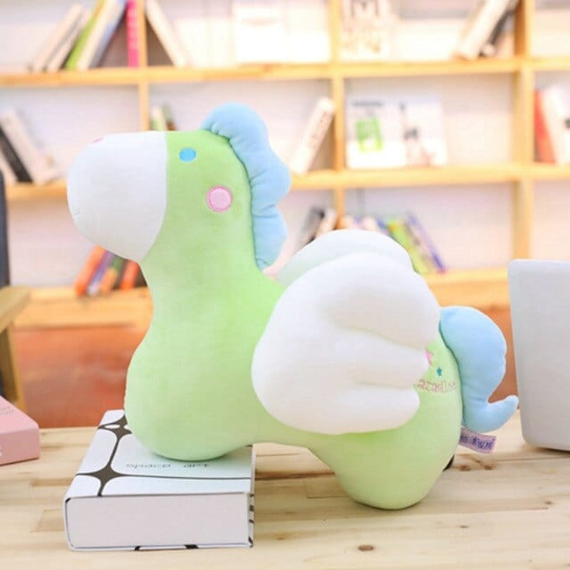 peluche-licorne-bebe-vert