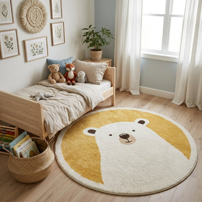 tapis-enfant-rond-motif-ours