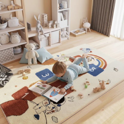 Tapis Marelle Espace Chambre Garçon