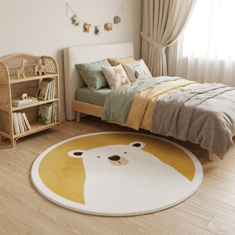 tapis-rond-motif-ours