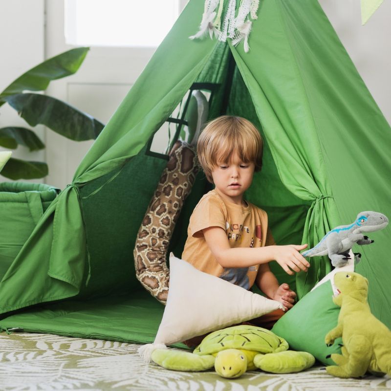 tente-indien-jeu-enfant-vert