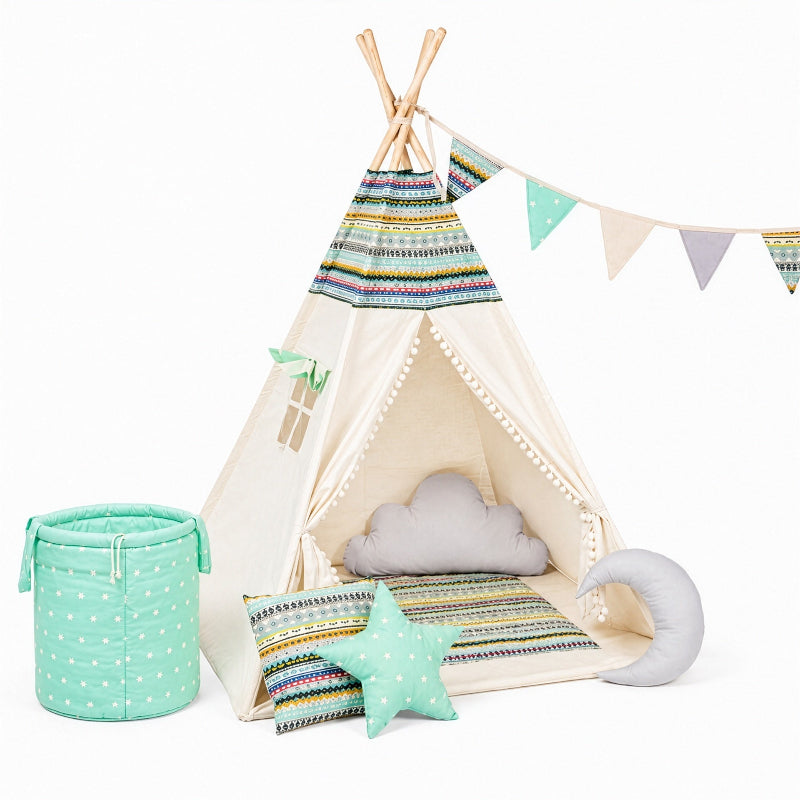 tipi-amerindien-avec-accessoires