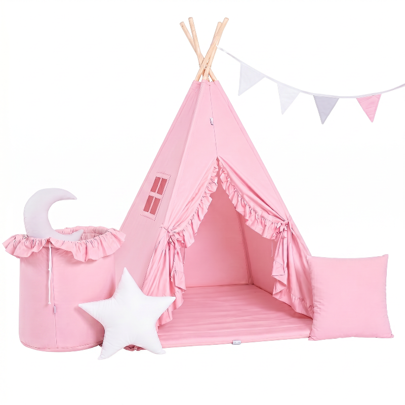 tipi-bebe-rose-avec-accessoires