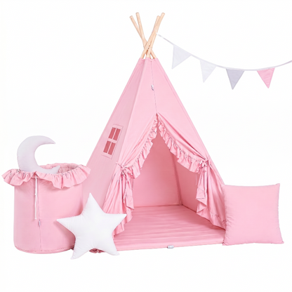tipi-bebe-rose-avec-accessoires