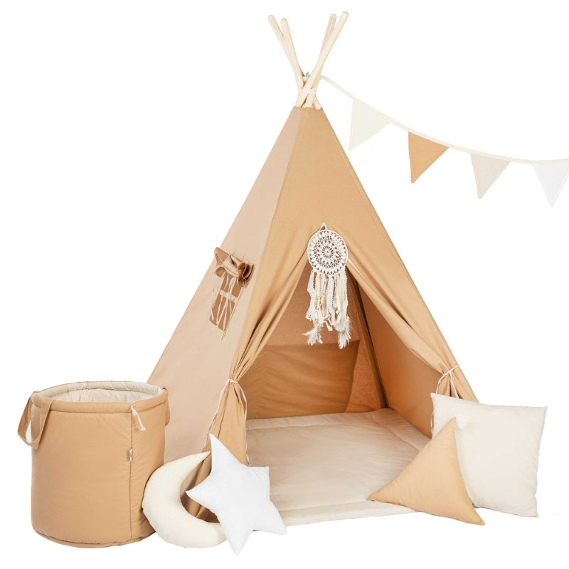 tipi-beige-bebe-avec-accessoires