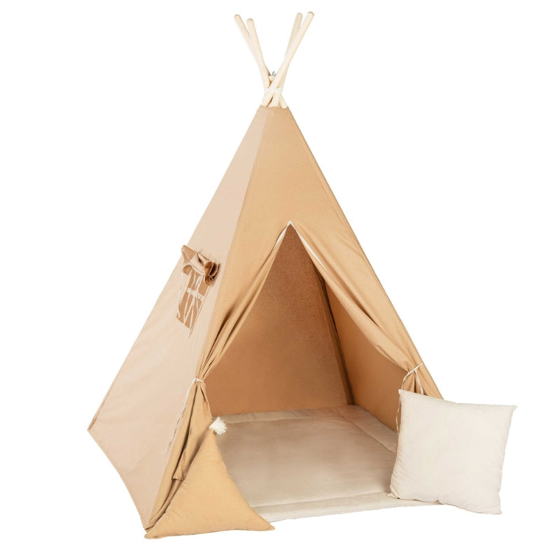 tipi-beige-bebe-avec-tapis-et-coussins