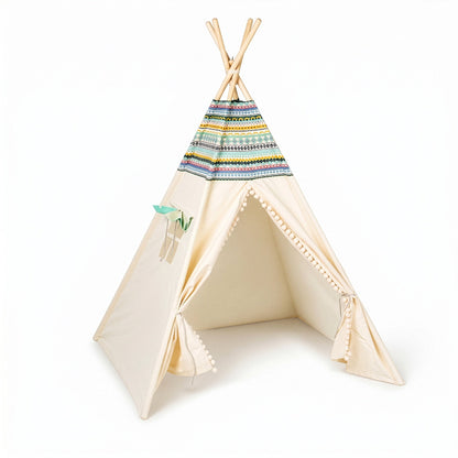 tipi-enfant-aux-motifs-indien