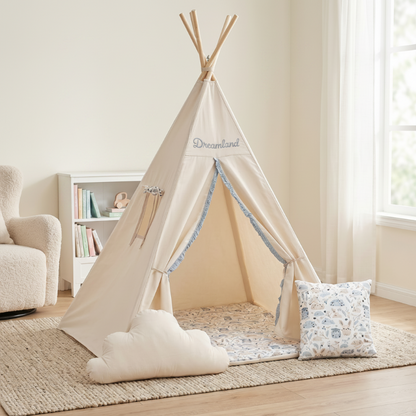 tipi-enfant-beige-bleu-dreamland