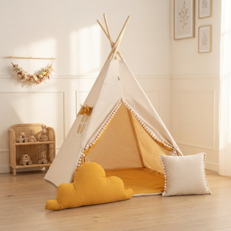 tipi-enfant-beige-orange