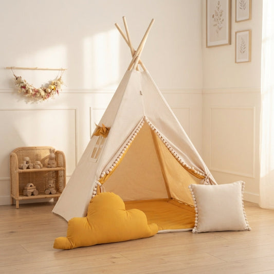 tipi-enfant-beige-orange