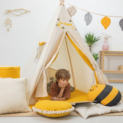 tipi-enfant-motif-abeille