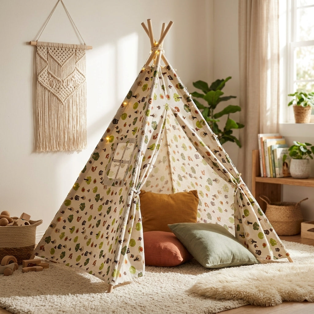 tipi-enfant-motif-foret
