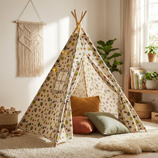 tipi-enfant-motif-foret