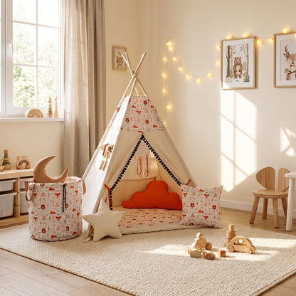 tipi-enfant-motif-renard