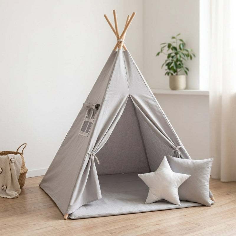 tipi-tente-gris-blanc-enfant