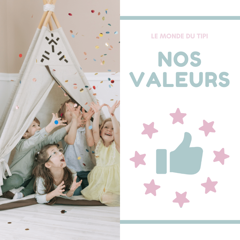 Les Valeurs de la Boutique Le Monde Du Tipi