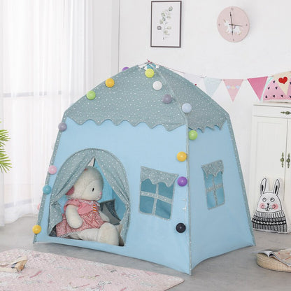 chambre-enfant-tente-bleue