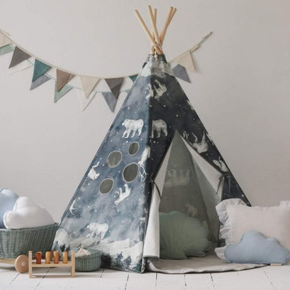 Tente-Tipi-Ciel-Nocturne